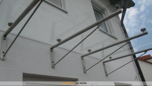 Vordach Ammersee - Glasvordach für Eingangstüren